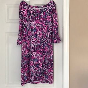 Lilly Pulitzer flutter sleeve dress